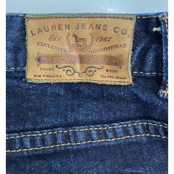 Lauren Jeans Co Ralph Lauren Classic Straight Jeans Women’s Size 16W - Picture 7 of 11